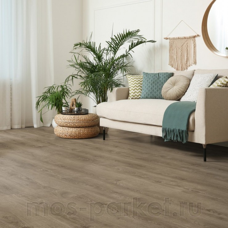 BIO пол Disano Wave Aqua 4V 541240 Дуб Виктория вельвет коричневый