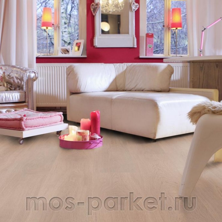 БИО полы PURLINE Wineo 1000 Wood XL PLC306R Дуб спокойный Шелл