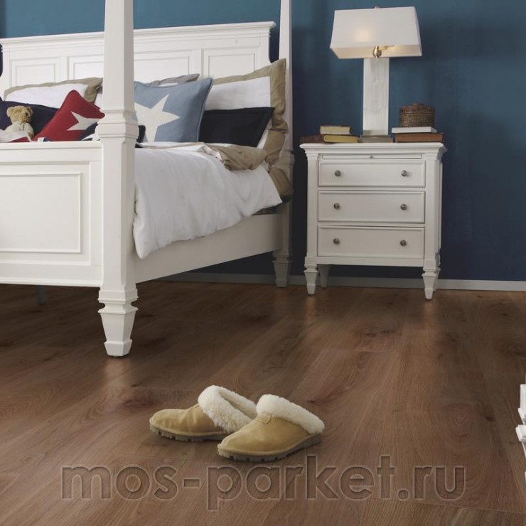 БИО полы PURLINE Wineo 1000 Wood XL MLP312R Дуб благородный Шоколад