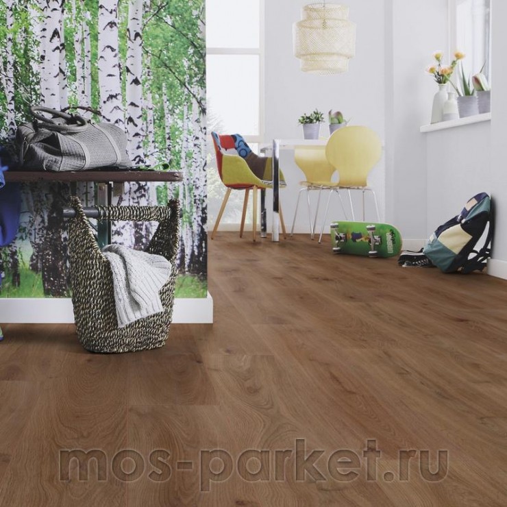 БИО полы PURLINE Wineo 1000 Wood XL MLP312R Дуб благородный Шоколад