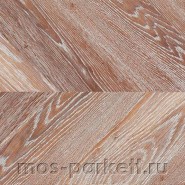 Замковое напольное пробковое покрытие Corkstyle Chevron Brown