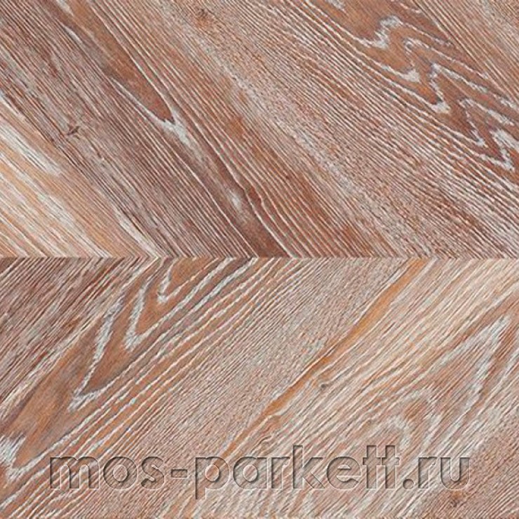 Замковое напольное пробковое покрытие Corkstyle Chevron Brown