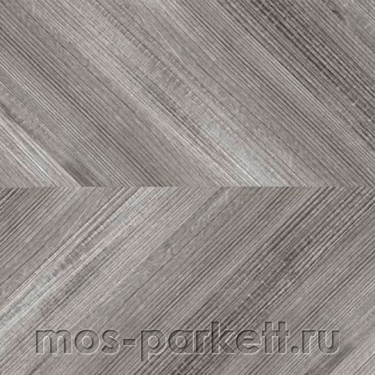 Клеевое напольное пробковое покрытие Corkstyle Chevron Silver