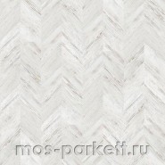 Замковое напольное пробковое покрытие Corkstyle Chevron White