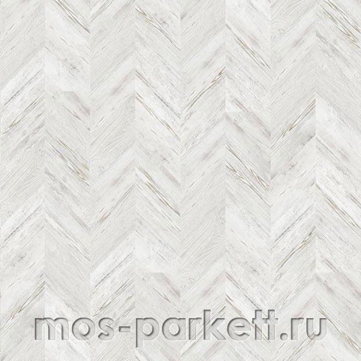 Замковое напольное пробковое покрытие Corkstyle Chevron White