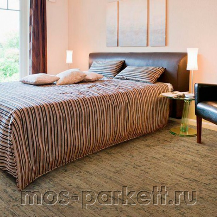 Клеевое напольное пробковое покрытие Corkstyle Cork Pro Linea Marsh