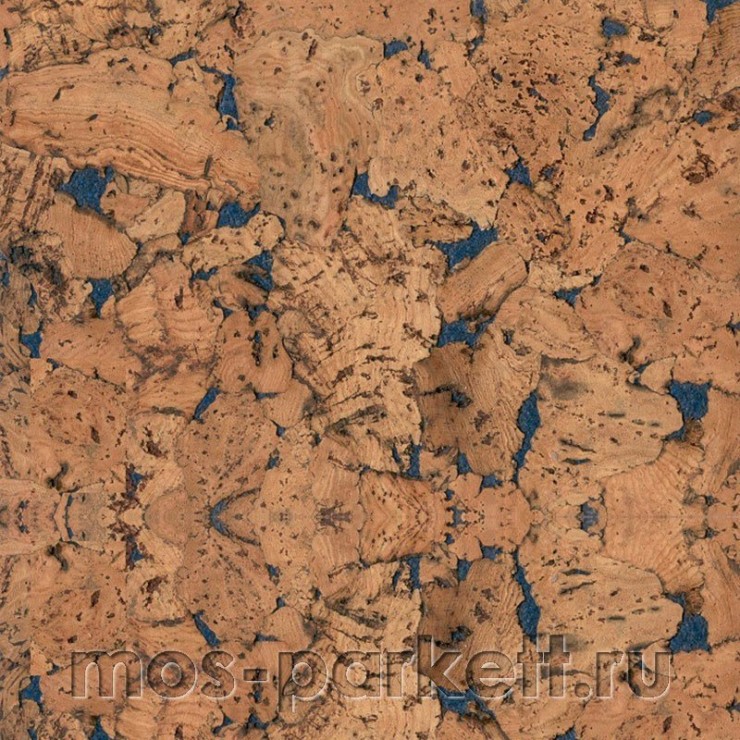 Настенное пробковое покрытие Corkstyle Wall Design Monte Blue
