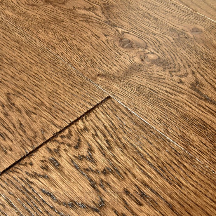 Инженерная доска Primavera Дуб Mora Рустик 180 мм