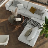 Кварцевый паркет Quartz Parquet 44-400-29 Орех Американский