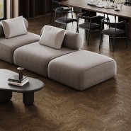 Кварцевый паркет Quartz Parquet 44-413 Дуб Брауни