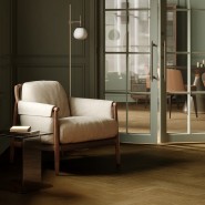 Кварцевый паркет Quartz Parquet 44-1258-59 Дуб Кедровый Латте