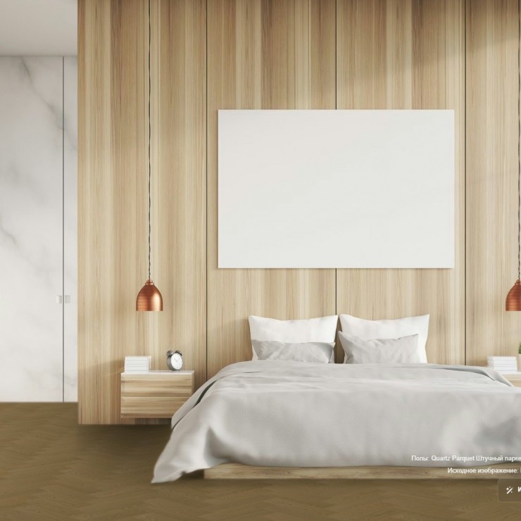 Кварцевый паркет Quartz Parquet 44-414 Дуб Шампань