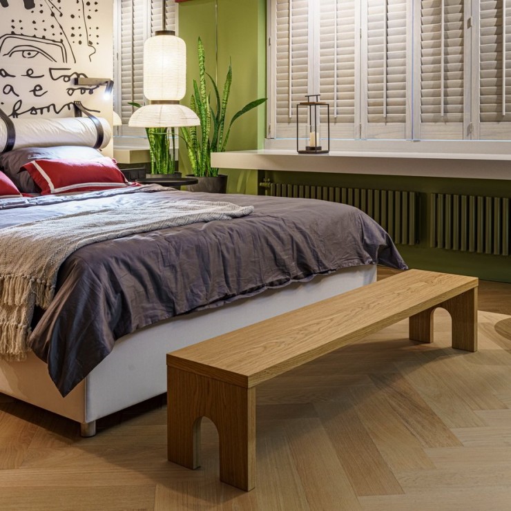 Кварцевый паркет Quartz Parquet Английская Ёлка 33-405 Дуб Лимба