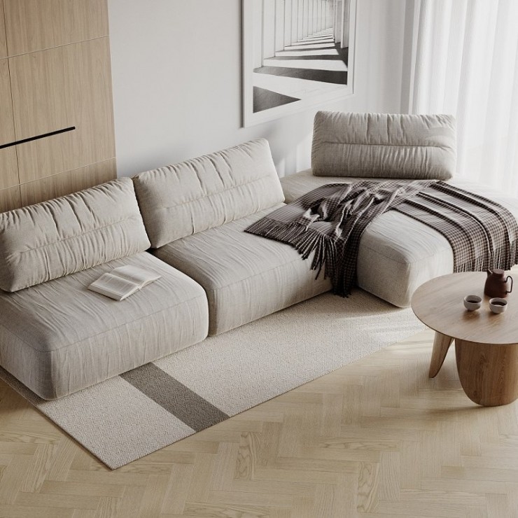 Кварцевый паркет Quartz Parquet 44-1258-06 Дуб Маскарпоне