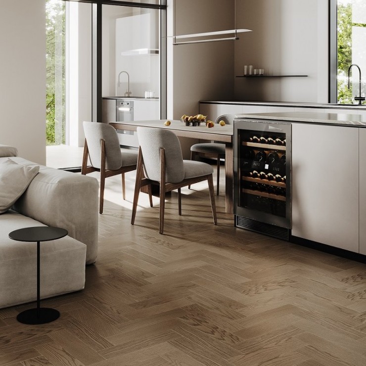 Кварцевый паркет Quartz Parquet 44-1258-02 Дуб Муссон