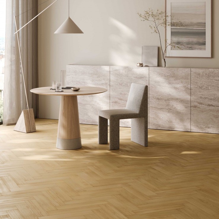 Кварцевый паркет Quartz Parquet 44-400-74 Гикори Североамериканский