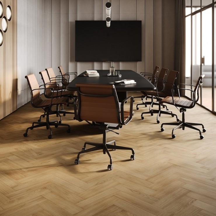 Кварцевый паркет Quartz Parquet 44-400-74 Гикори Североамериканский