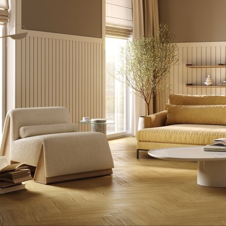 Кварцевый паркет Quartz Parquet 44-33429 Дуб Рейн