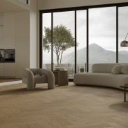 Кварцевый паркет Quartz Parquet Английская Ёлка 33-410 Дуб Рустикальный