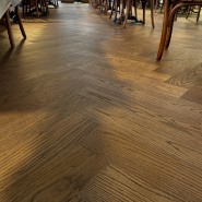 Кварцевый паркет Quartz Parquet Английская Ёлка 33-410 Дуб Рустикальный