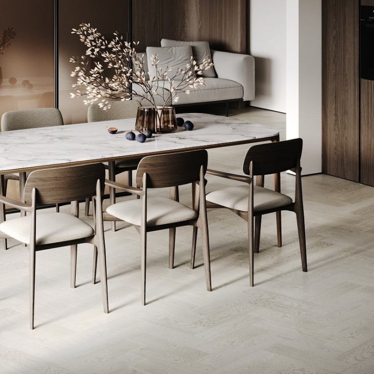 Кварцевый паркет Quartz Parquet 44-1258-57 Дуб Скандинавский