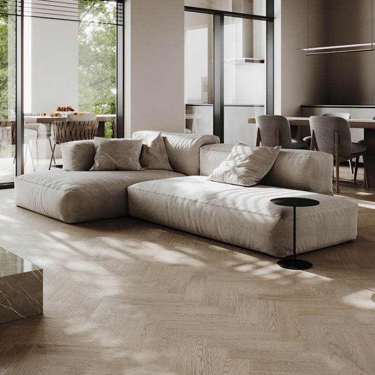 Кварцевый паркет Quartz Parquet 44-1258-05 Дуб Пряная Ваниль