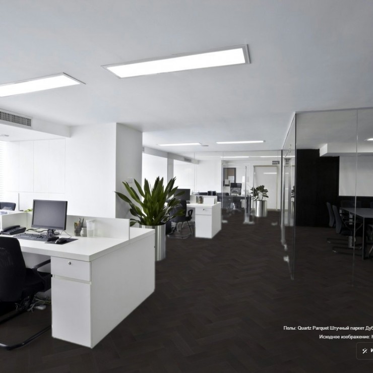 Кварцевый паркет Quartz Parquet 44-1258-01 Дуб Смоляной