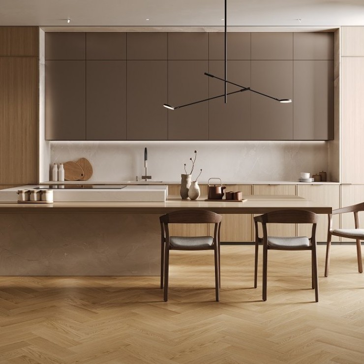 Кварцевый паркет Quartz Parquet 44-407 Дуб Тоскана