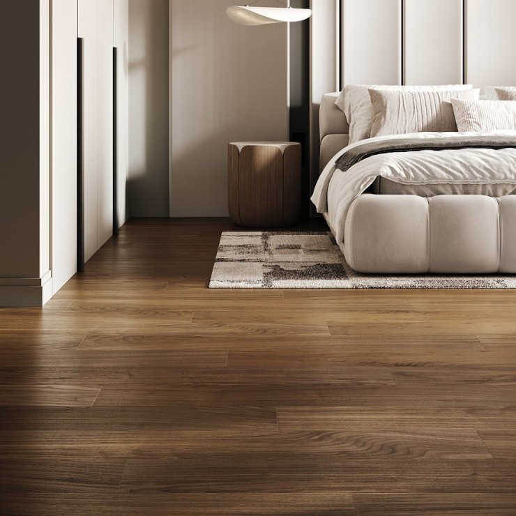 Кварцевый паркет Quartz Parquet Классик 5 мм 400-29 Орех Американский