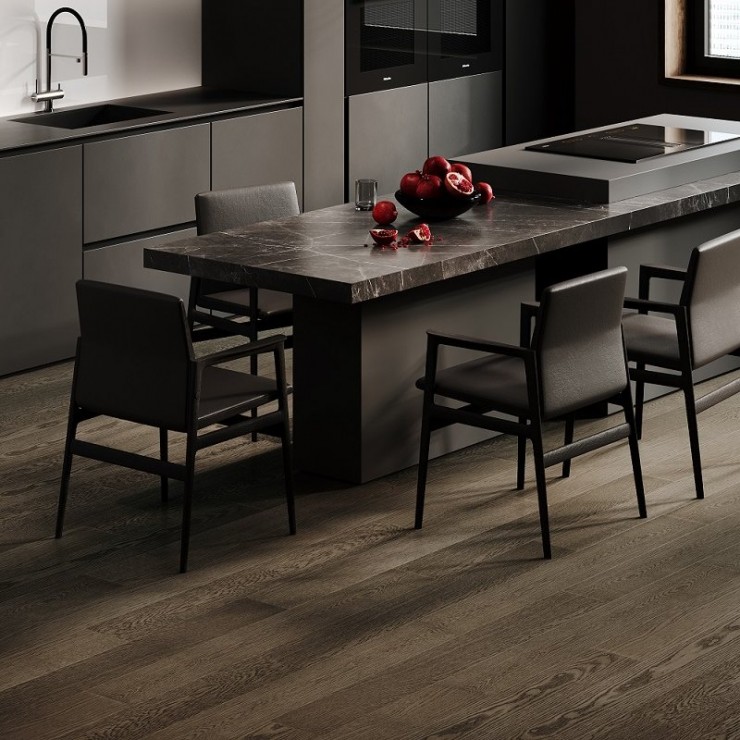 Кварцевый паркет Quartz Parquet Классик 5 мм 1258-04 Дуб Амбарный