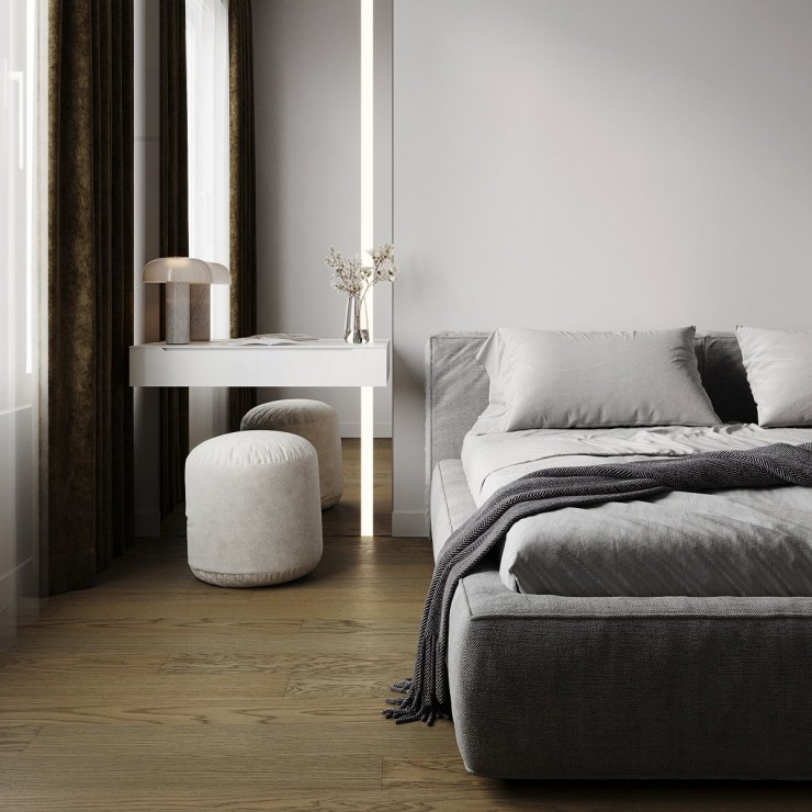 Кварцевый паркет Quartz Parquet Классик 5 мм 1258-54 Дуб Конго