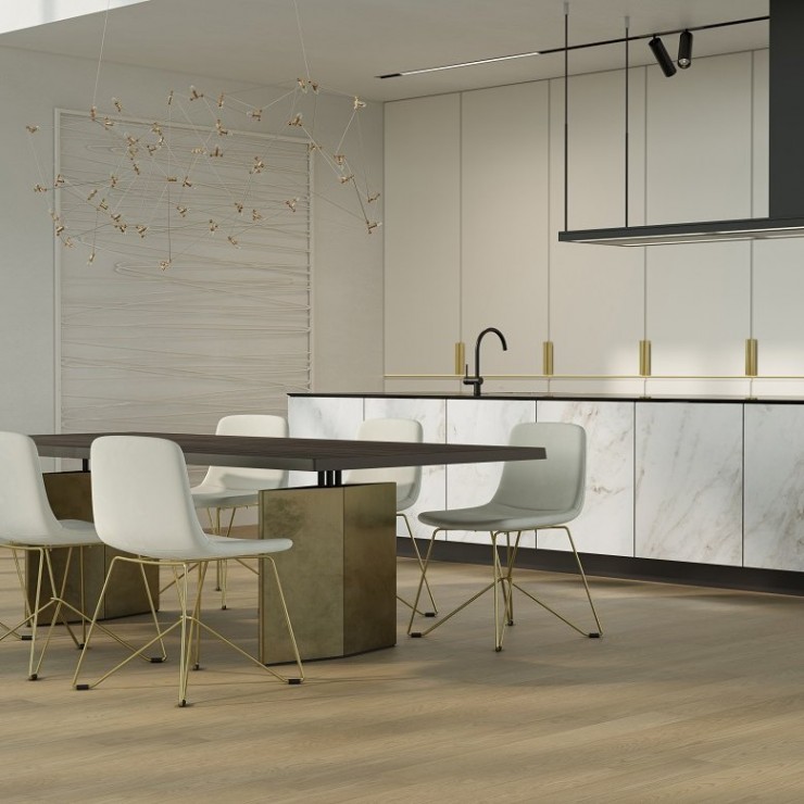 Кварцевый паркет Quartz Parquet Классик 7 мм 419 Дуб Карельский