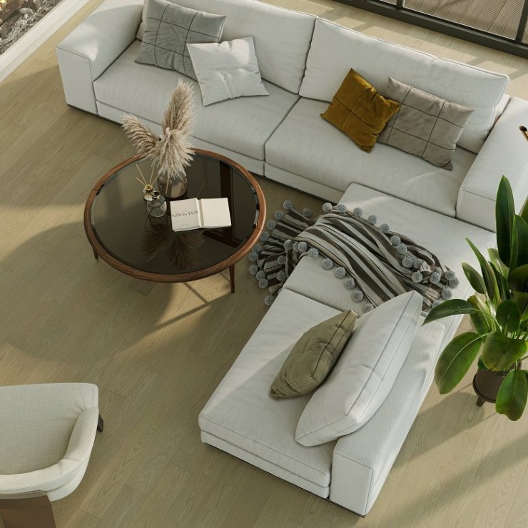 Кварцевый паркет Quartz Parquet Классик 7 мм 419 Дуб Карельский