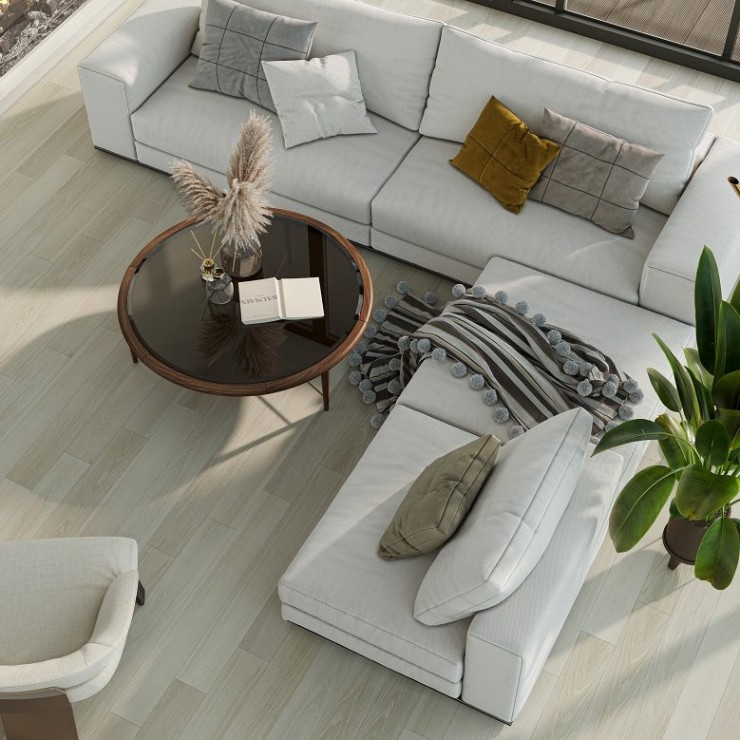 Кварцевый паркет Quartz Parquet Классик 7 мм 405 Дуб Лимба