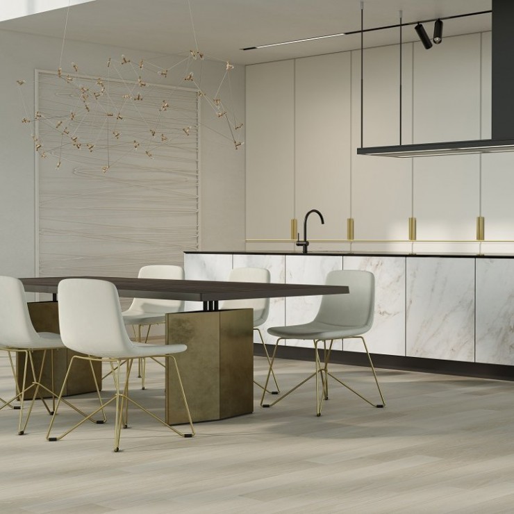 Кварцевый паркет Quartz Parquet Классик 7 мм 405 Дуб Лимба