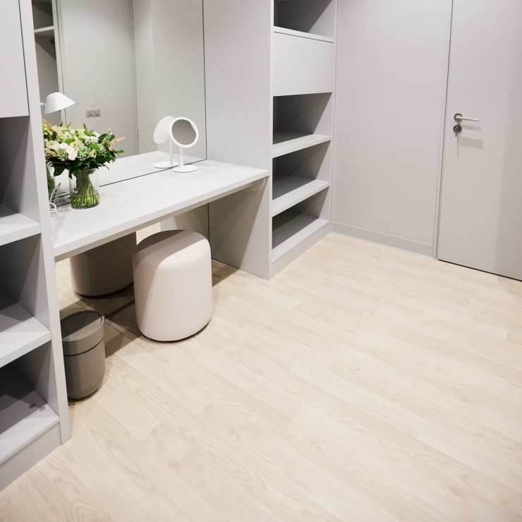 Кварцевый паркет Quartz Parquet Классик 5 мм 408 Дуб Песочный