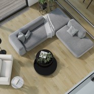 Кварцевый паркет Quartz Parquet Классик 5 мм 407 Дуб Тоскана