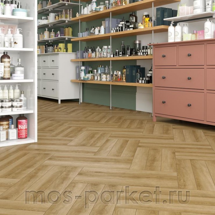 Ламинат Alpine Floor Herringbone 12 Pro LF106-02 Дуб Эльзас