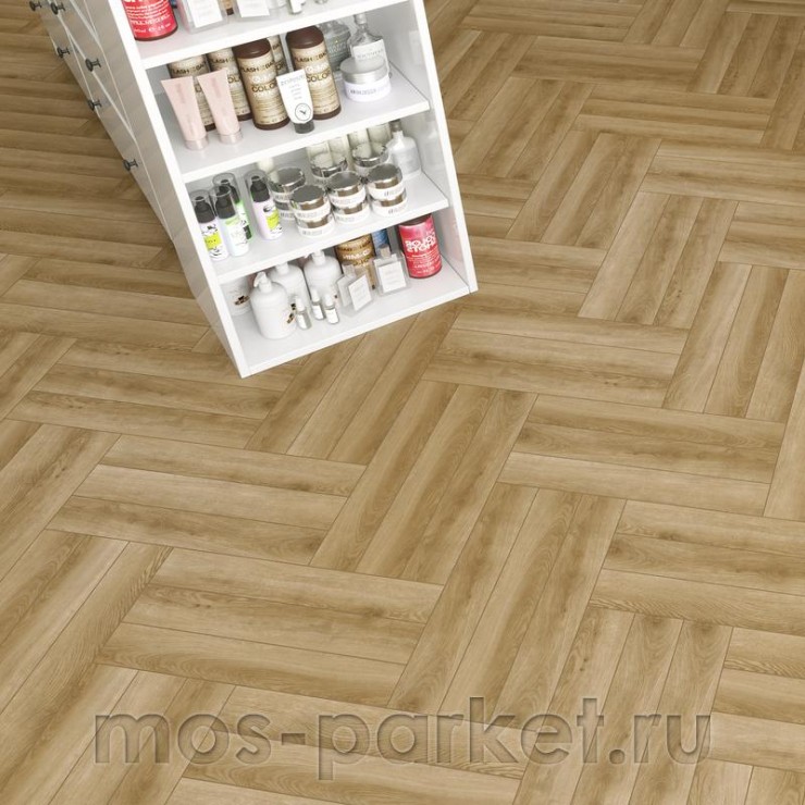 Ламинат Alpine Floor Herringbone 12 Pro LF106-02 Дуб Эльзас