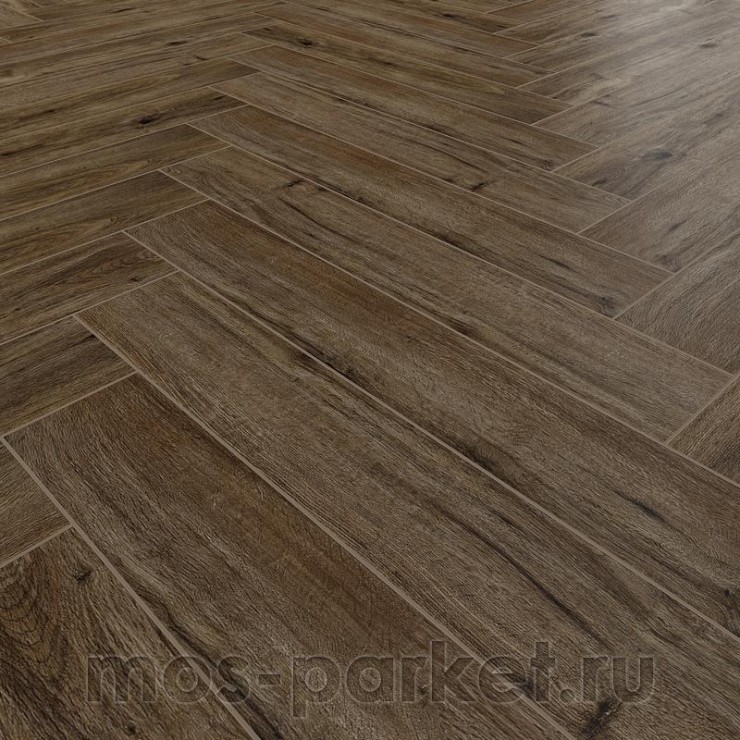 Ламинат Alpine Floor Herringbone 12 Pro LF106-10 Дуб Бордо