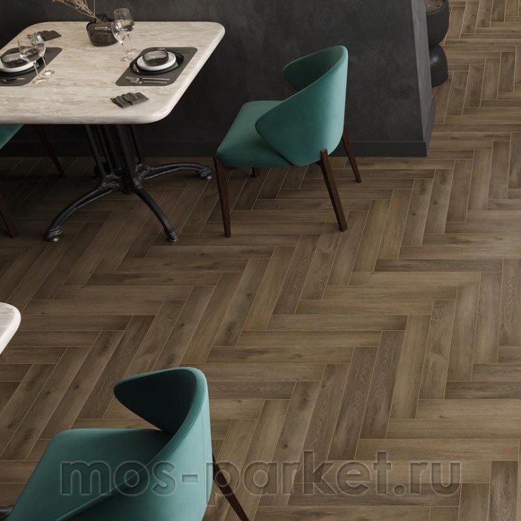 Ламинат Alpine Floor Herringbone 12 Pro LF106-11 Дуб Анжу