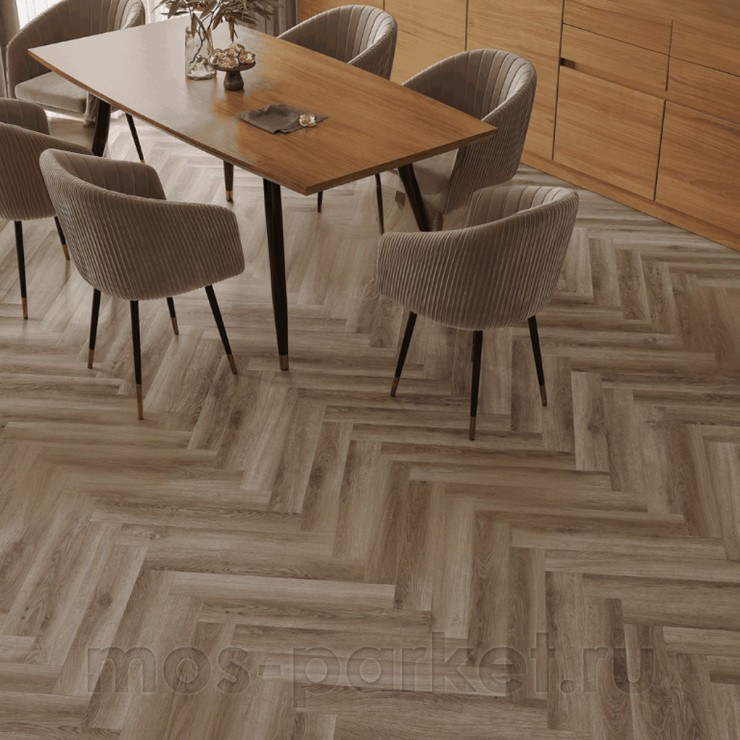 Ламинат Alpine Floor Herringbone 12 Pro LF106-14 Дуб Пикардия