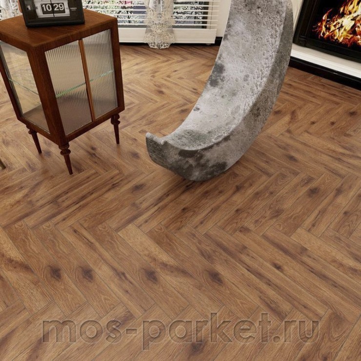 Ламинат Alpine Floor Herringbone 10 LF107-11 Дуб Умбрия
