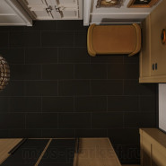 Ламинат Alpine Floor Stone Mood LF402-01 Черный Монохром