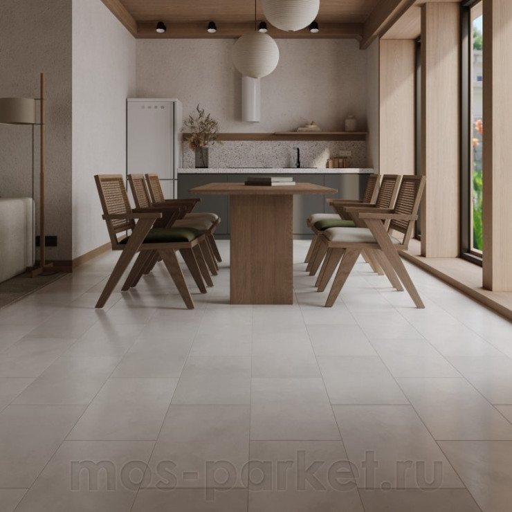 Ламинат Alpine Floor Stone Mood LF402-06 Белый Бетон
