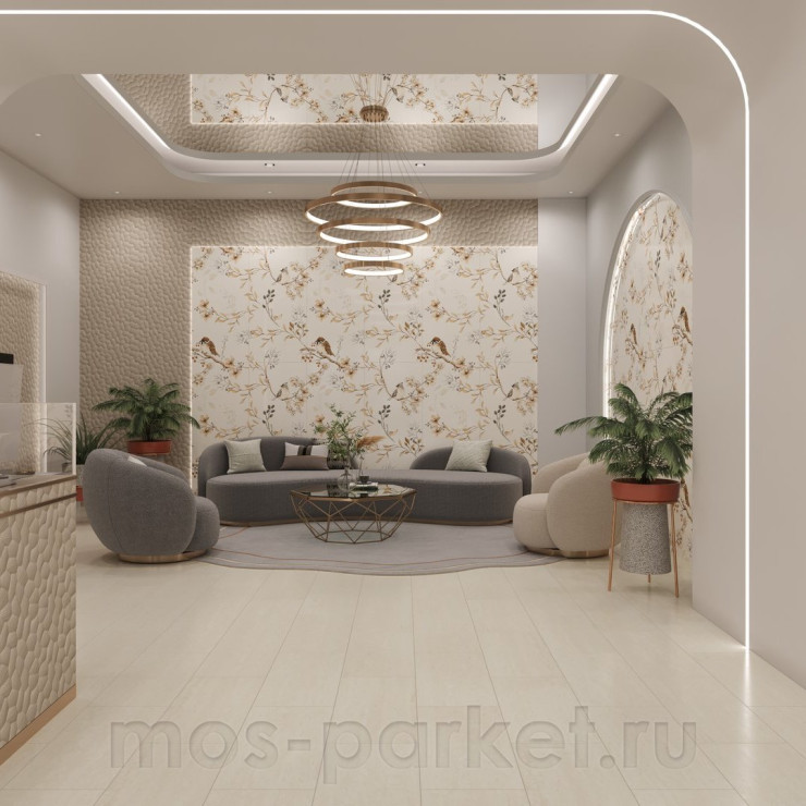 Ламинат Alpine Floor Stone Mood LF402-07 Травертин Макадамия