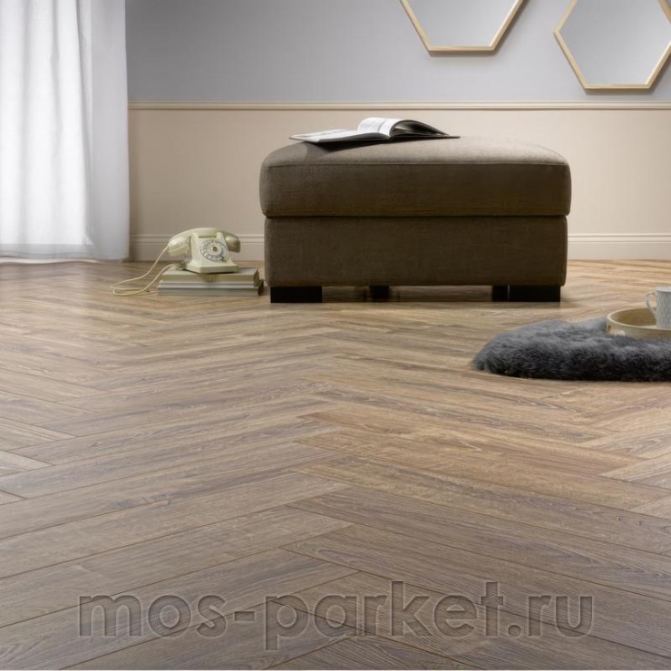 Ламинат Alsafloor Herringbone 12.0 622 Дуб балеарский