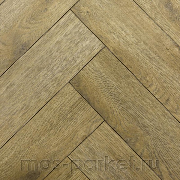 Ламинат Alsafloor Herringbone 12.0 535 Дуб Пралин
