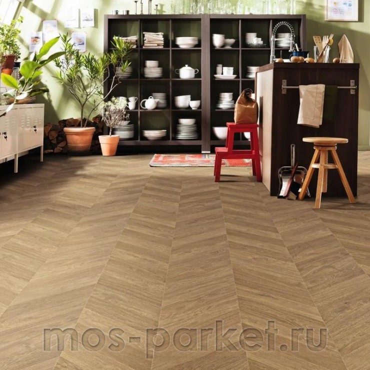 Ламинат Haro Chevron 545180 Дуб Натур Шеврон