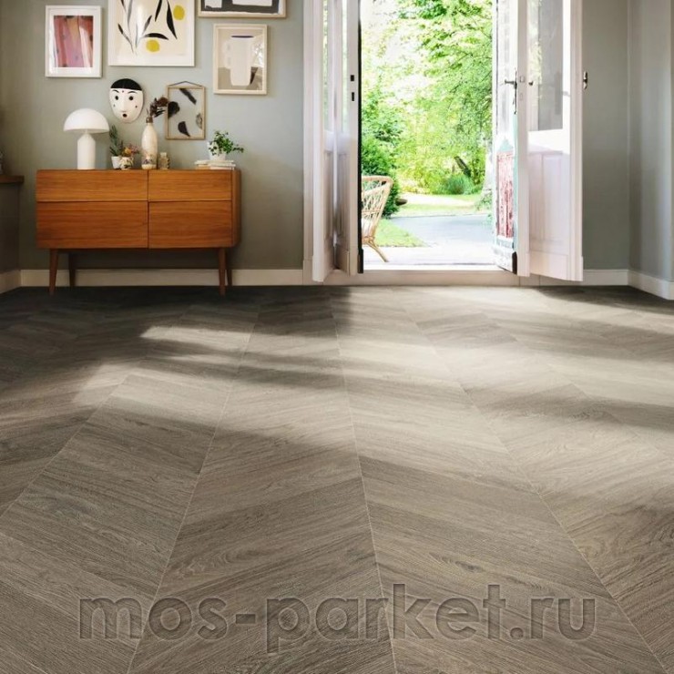 Ламинат Haro Chevron 545182 Дуб серый Шеврон